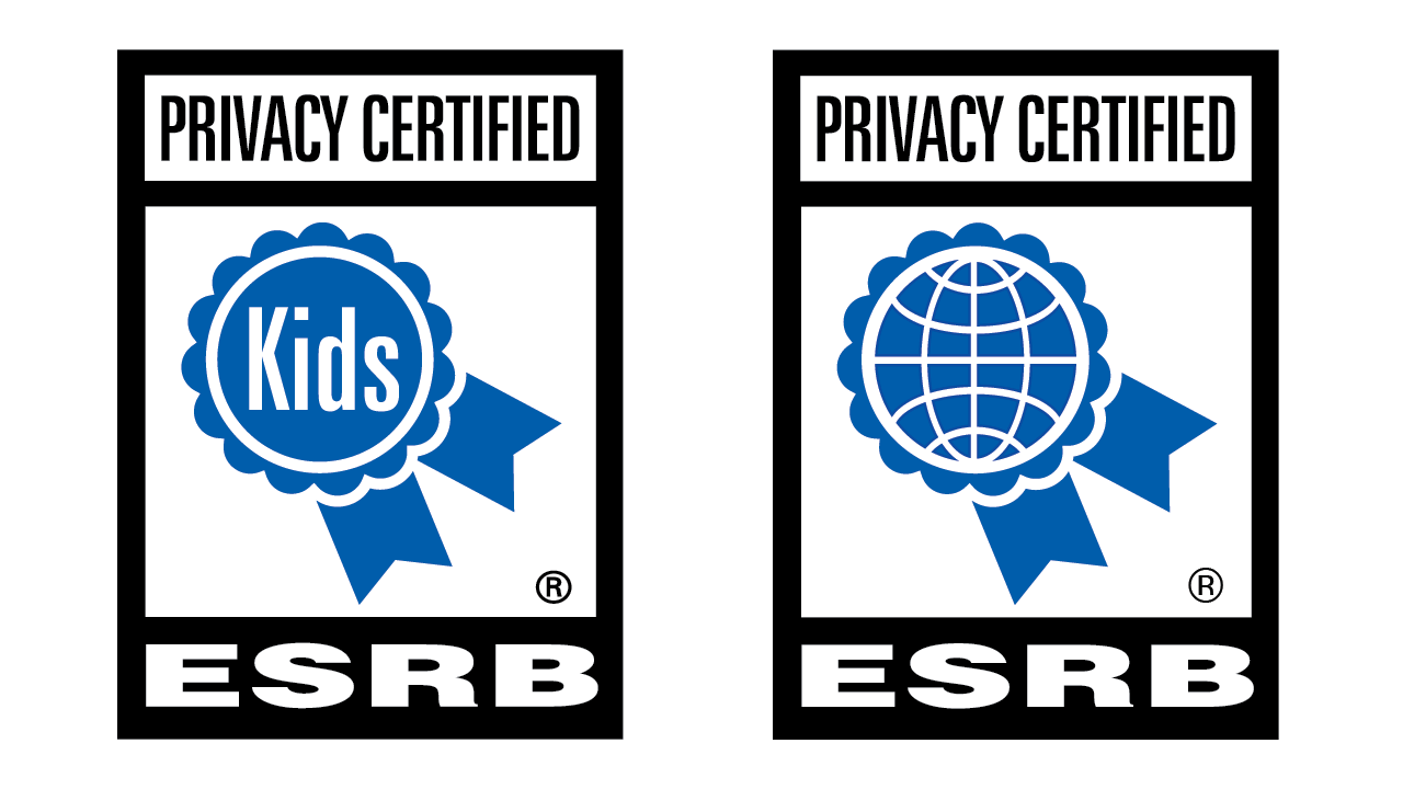 ESRB Privacy Certified Seals